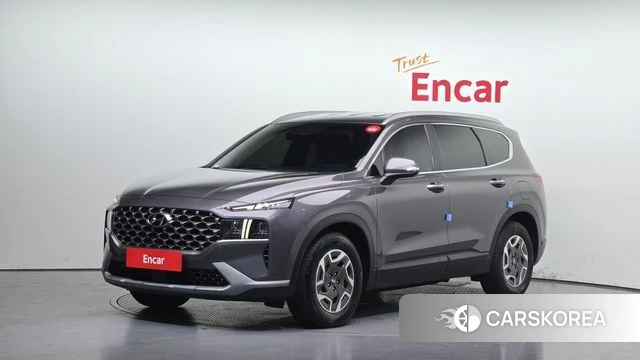 Hyundai The New Santa Fe 2021 Серый из Кореи