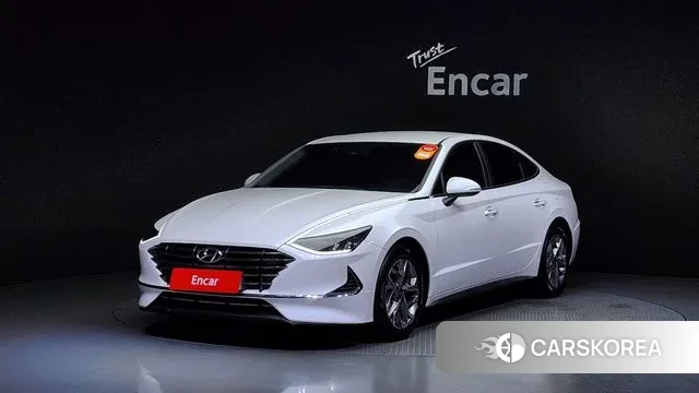 Hyundai Sonata (DN8) 2019 Белый из Кореи