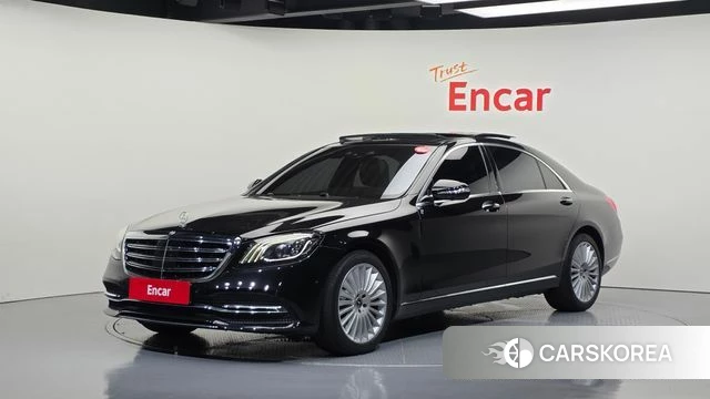 Mercedes-Benz S-Class W222 2018 Черный из Кореи