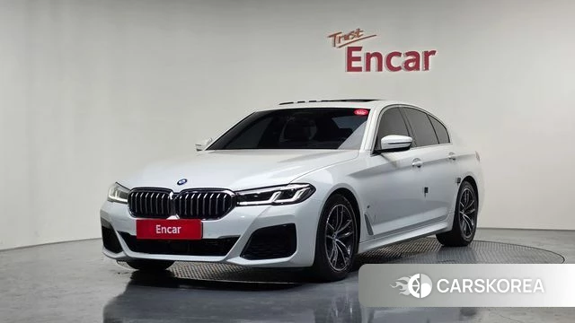 BMW 5 Series (G30) 2021 Белый из Кореи