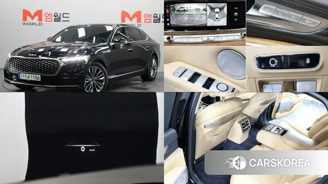 Kia The New K9 2nd generation 2021 Черный из Кореи
