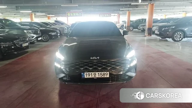 Kia K8 Hybrid 2022 Серый из Кореи