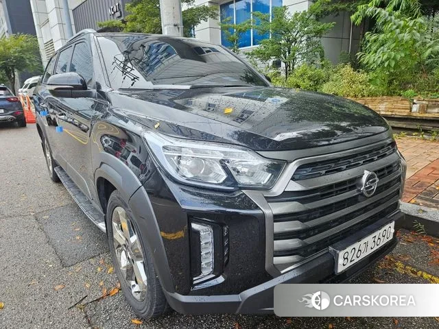 Ssangyong The New Rexton Sport 2022 Черный из Кореи