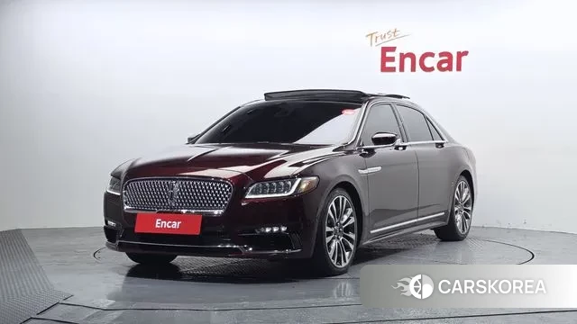 Lincoln Continental 10th Generation 2020 Красный из Кореи