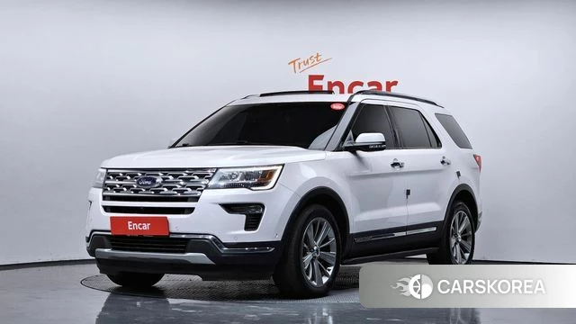 Ford Explorer 2018 Белый из Кореи