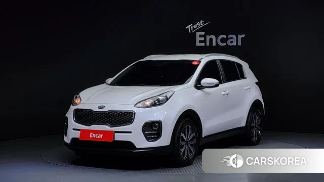 Kia Sportage 4th Generation 2018 Белый из Кореи