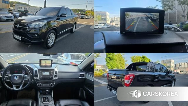 Ssangyong Rexton Sports 2018 Черный из Кореи