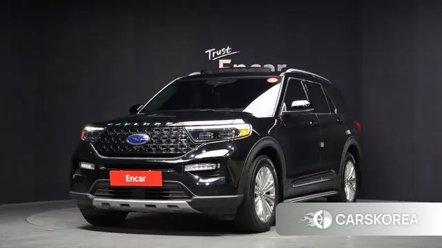 Ford Explorer 6th Generation 2021 Черный из Кореи