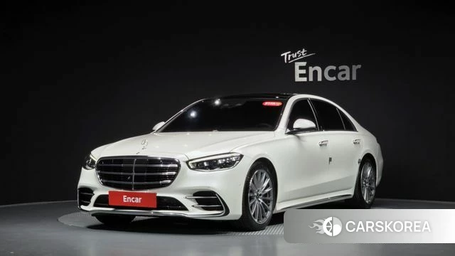 Mercedes-Benz S-Class W223 2022 Белый из Кореи