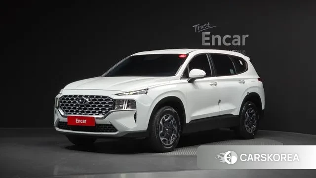 Hyundai The New Santa Fe 2021 Белый из Кореи