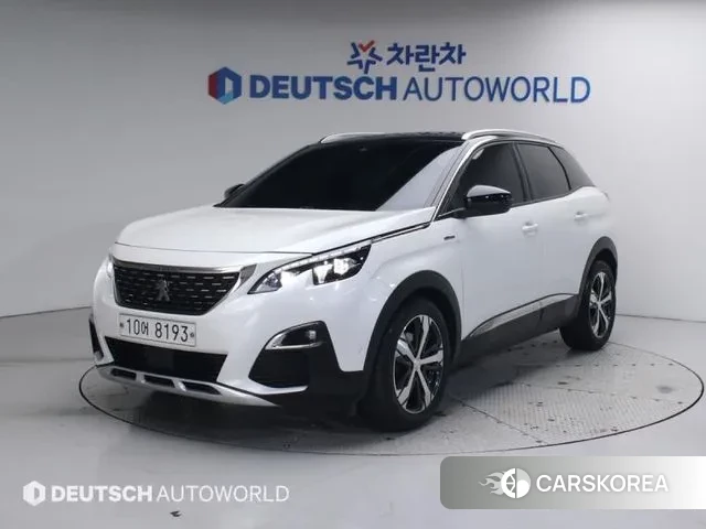 Peugeot 3008 second generation 2019 Белый из Кореи