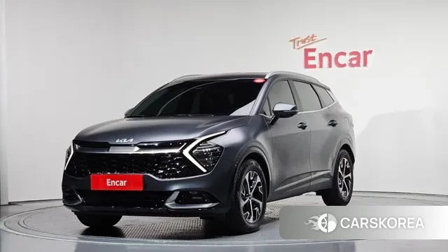 Kia Sportage 5th Generation Hybrid 2023 Серый из Кореи