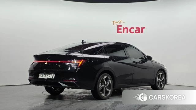 Hyundai Avante (CN7) 2020 Черный из Кореи