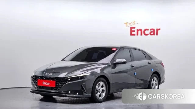 Hyundai Avante (CN7) 2021 Серый из Кореи