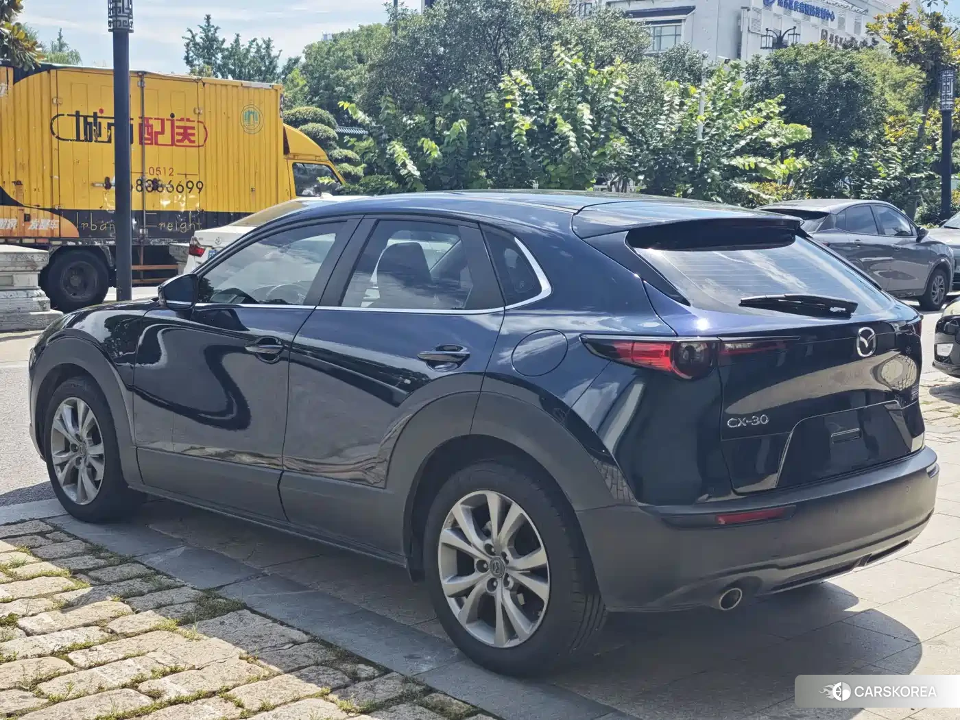 Mazda CX-30 2020 Синий из Китая