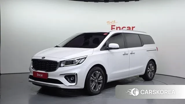 Kia The New Carnival 2019 Белый из Кореи