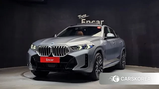 BMW X6 (G06) 2025 Серебристо-серый из Кореи