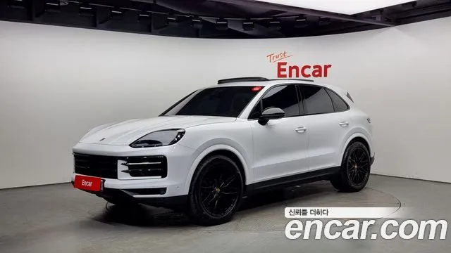 Porsche Cayenne (PO536) 2023 Белый из Кореи