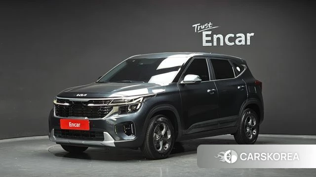 Kia The New Seltos 2023 Серый из Кореи