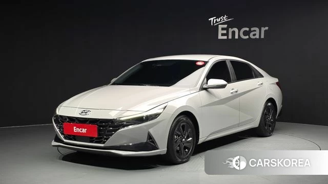 Hyundai Avante Hybrid (CN7) 2021 Серый из Кореи