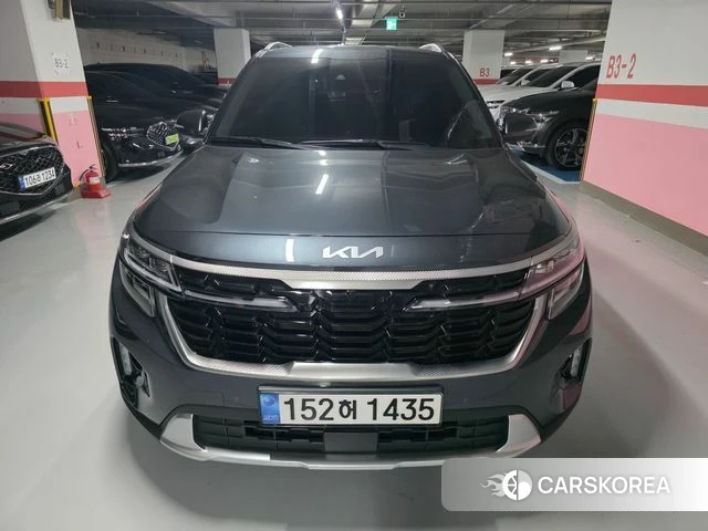 Kia The New Seltos 2022 Серый из Кореи