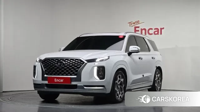 Hyundai Palisade 2021 Белый из Кореи