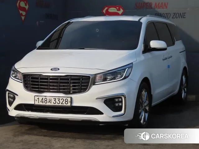 Kia The New Carnival 2020 Белый из Кореи