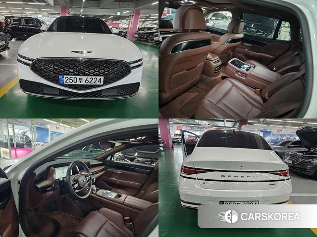 Genesis G90 (RS4) 2022 Белый из Кореи