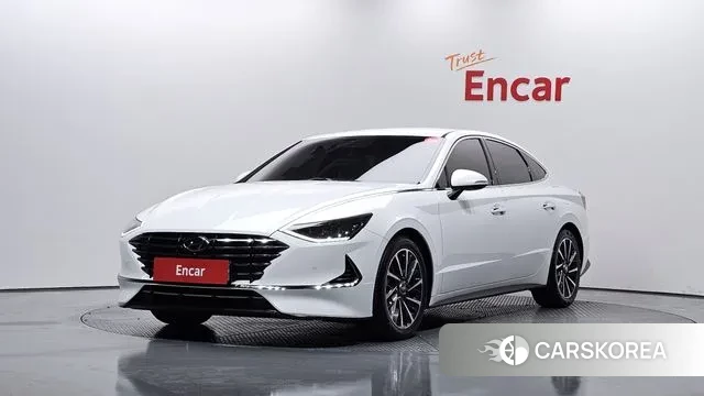 Hyundai Sonata (DN8) 2019 Белый из Кореи