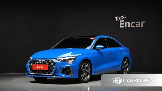 Audi A3 (8Y) 2022 Синий из Кореи