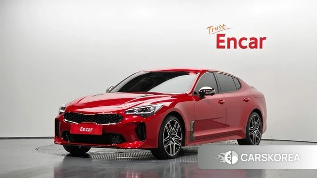 Kia Stinger Meister 2022 Красный из Кореи
