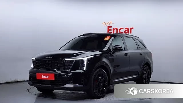 Kia The New Sorento 4th Generation 2024 Черный из Кореи