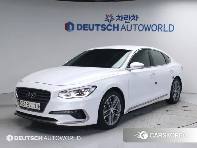 Hyundai Grandeur IG 2018 Белый из Кореи