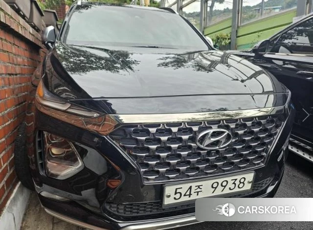 Hyundai Santa Fe TM 2018 Черный из Кореи