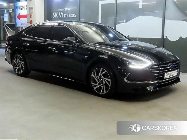 Hyundai Sonata (DN8) 2019 Черный из Кореи