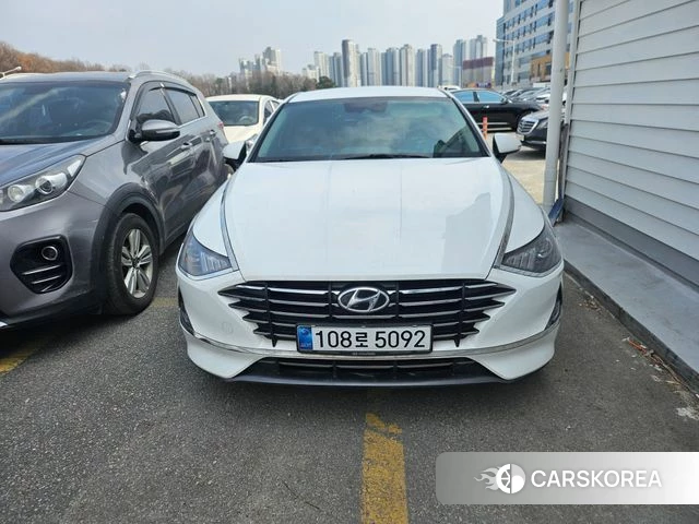 Hyundai Sonata (DN8) 2022 Белый из Кореи
