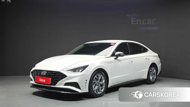Hyundai Sonata (DN8) 2022 Белый из Кореи