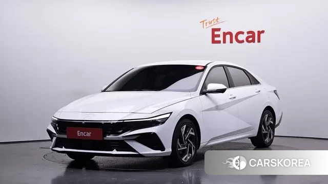 Hyundai The New Avante (CN7) 2024 Белый из Кореи