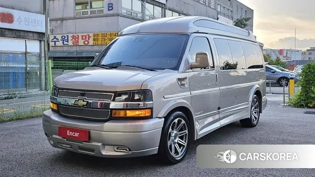 Chevrolet Express Van 2019 Серебристо-серый из Кореи