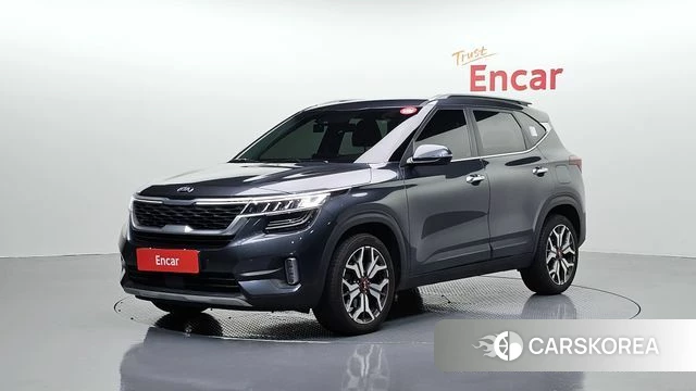 Kia Seltos 2019 Серый из Кореи