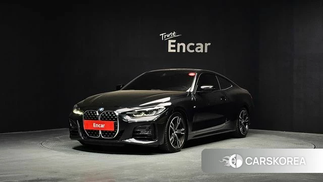 BMW 4 Series (G22) 2021 Черный из Кореи