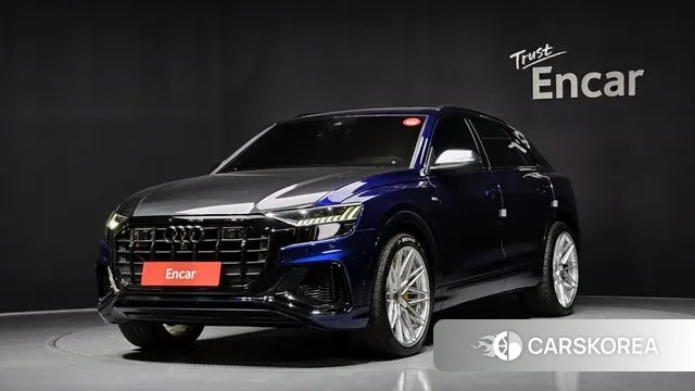 Audi SQ8 (4M) 2021 Синий из Кореи