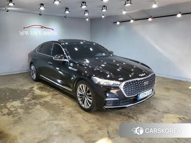 Kia The New K9 2nd generation 2021 Черный из Кореи
