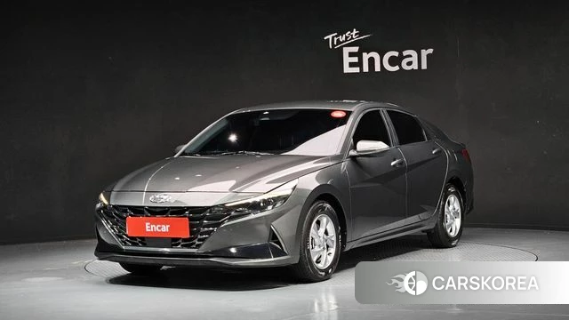 Hyundai Avante (CN7) 2021 Серый из Кореи