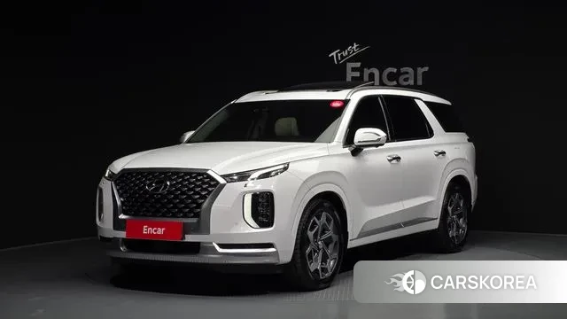 Hyundai Palisade 2021 Белый из Кореи