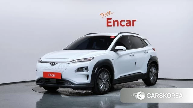 Hyundai Kona Electric 2020 Белый из Кореи