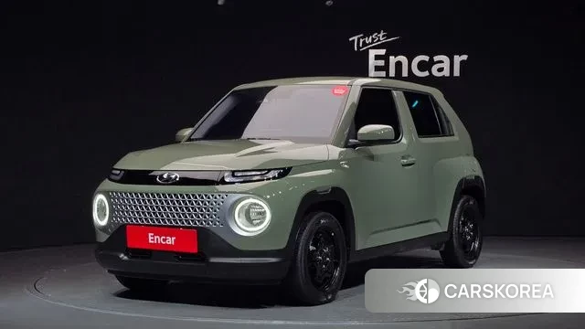 Hyundai Casper 2022 Светло-зеленый из Кореи