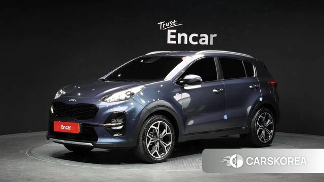 Kia Sportage The Bold 2019 Синий из Кореи