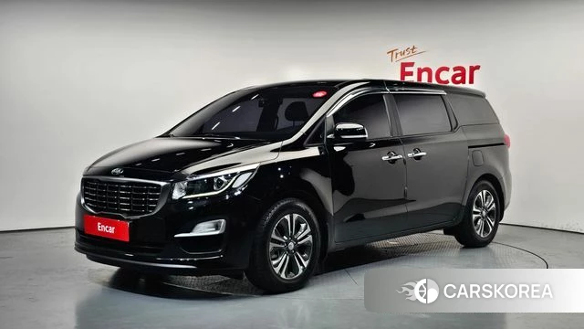 Kia The New Carnival 2018 Черный из Кореи