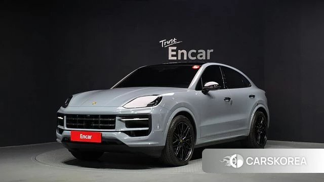 Porsche Cayenne (PO536) 2023 Небесно-голубой из Кореи